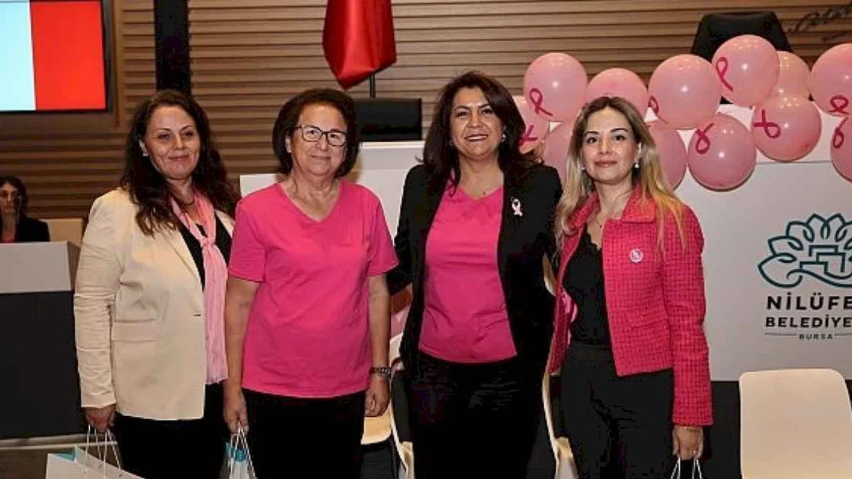 Nilüfer'de "Meme Kanseri Farkındalık" etkinlikleri
