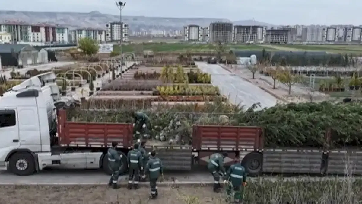 Kayseri Kocasinan'dan ağaç dikme rekoru