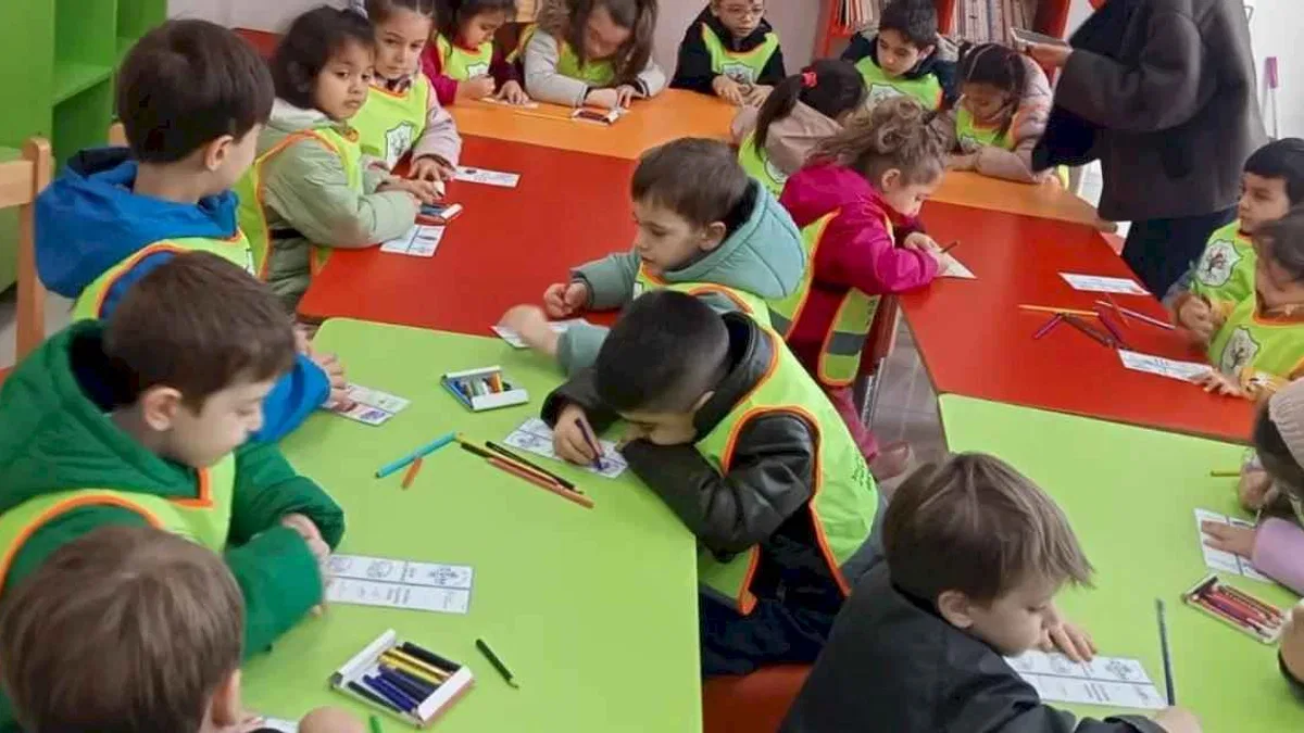 İZGİM, Yıldızlar Akademisi Gündüz Bakımevi’nin miniklerini ağırladı