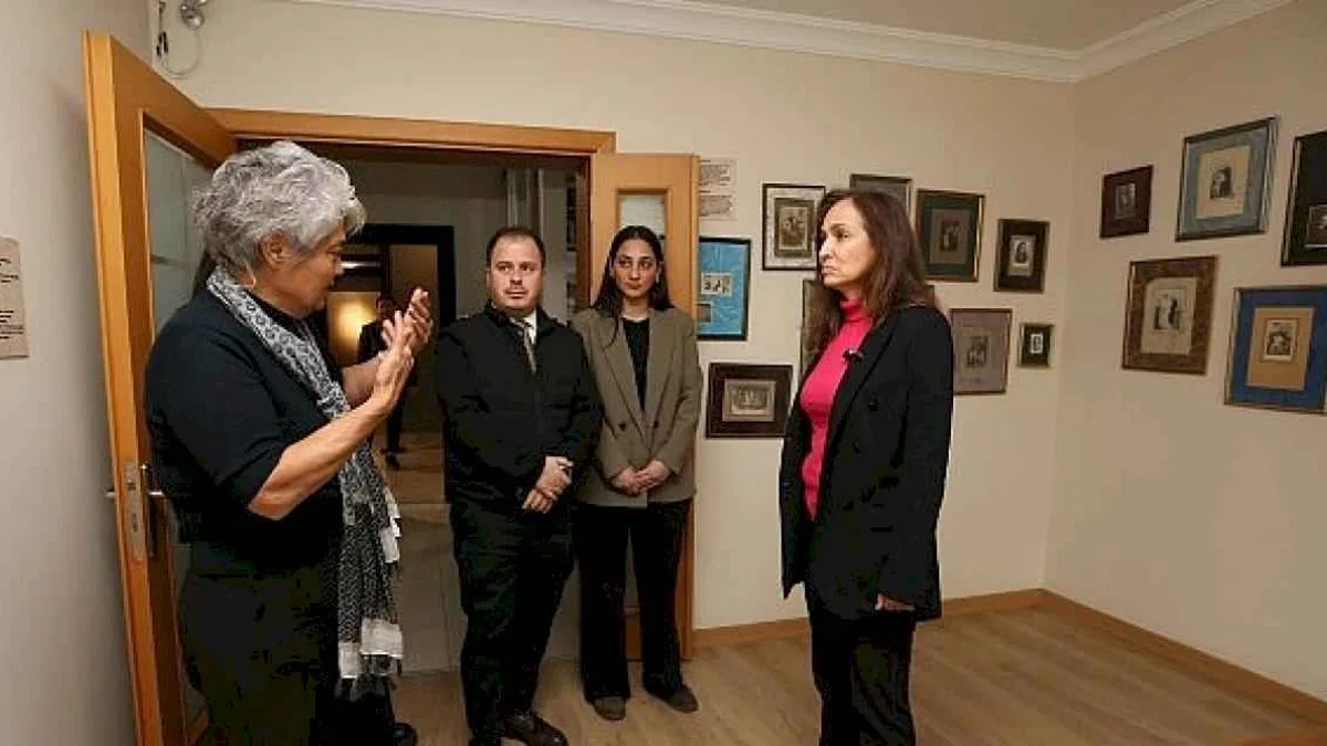 Başkan Ünsal'dan Hamza Rüstem Fotoğraf Evi Özel Müzesi'ne ziyaret