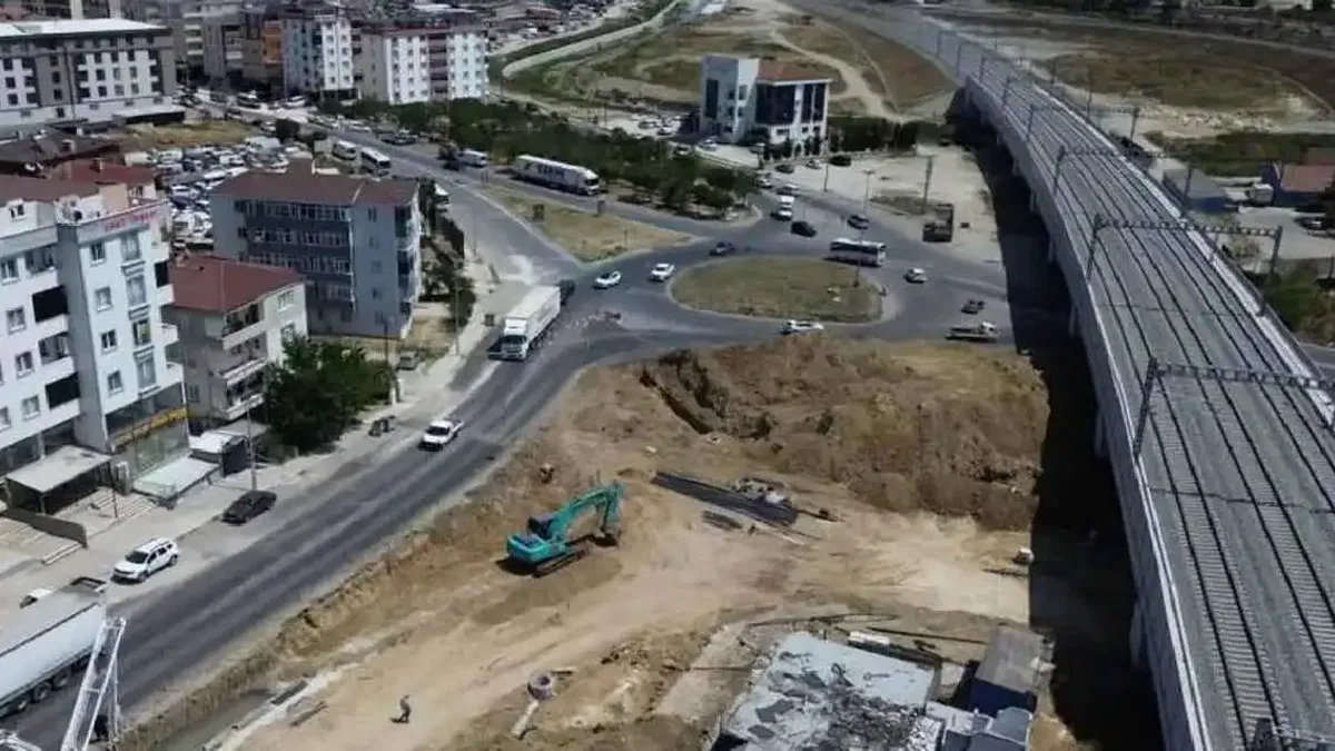 Tekirdağ'da Çerkezköy ulaşım sorununa neşter