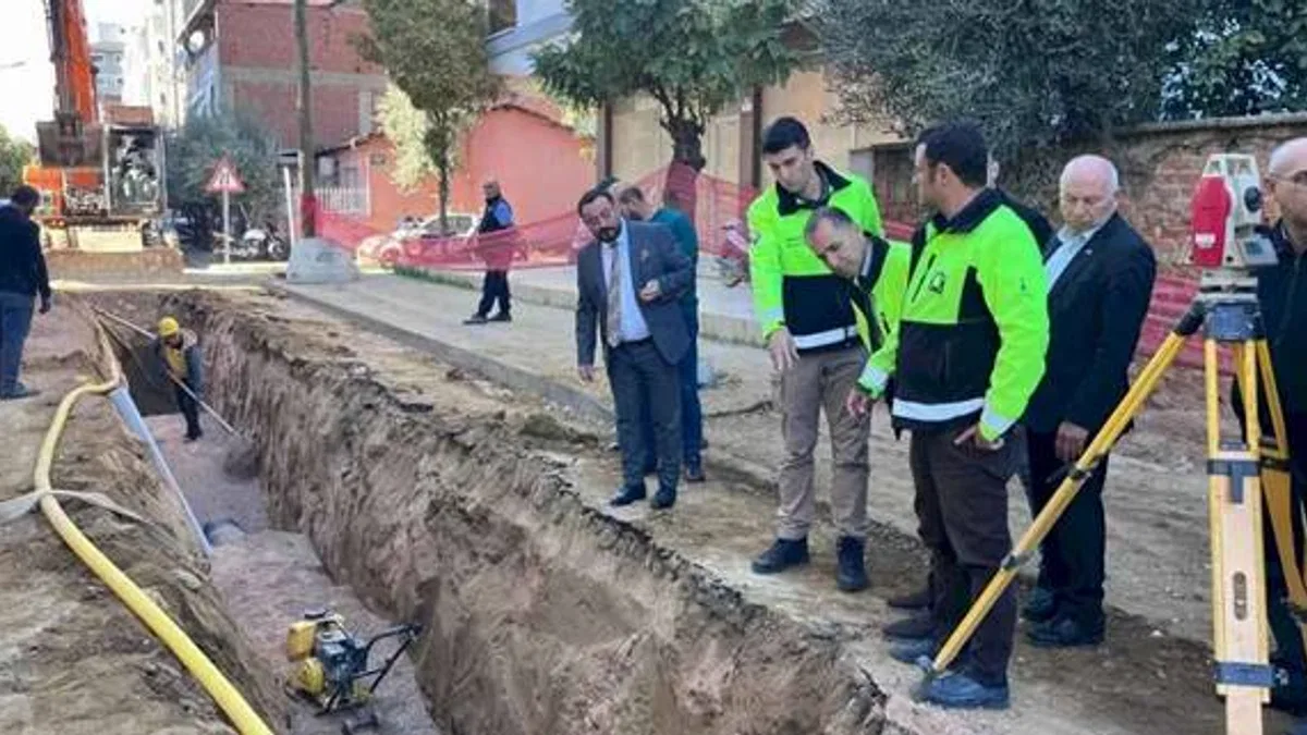 İzmir'de 200 Milyon Liralık altyapı yatırımı yeni yılda tamamlanacak