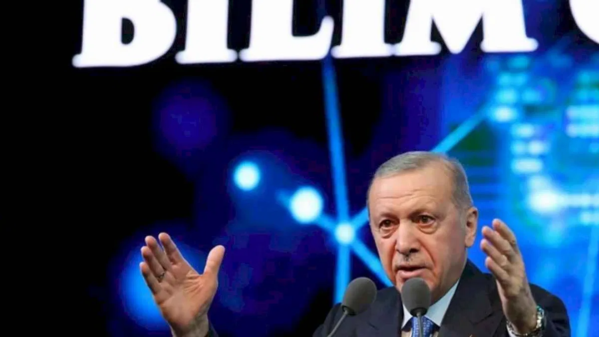 Erdoğan TÜBA ve TÜBİTAK Bilim Ödülleri Töreni'nde konuştu