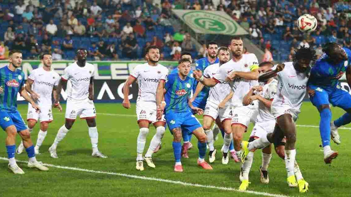 Çaykur Rizespor 1-0 Gençlerbirliği (Maç Sonucu)