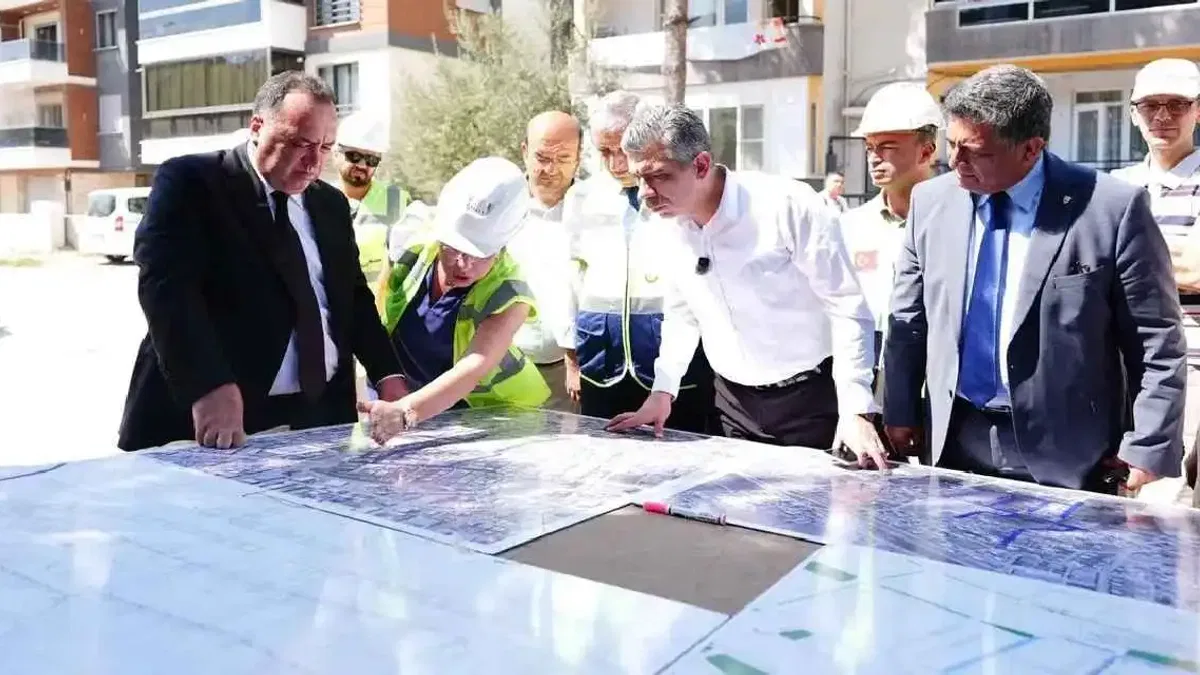 Manisa Soma’da 20 milyon TL’lik altyapı çalışmalarına yakın mercek