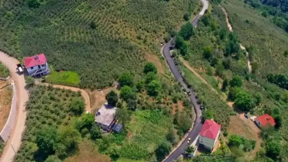Ordu’da ulaşım konforu 2,5 kilometrelik yolla artıyor