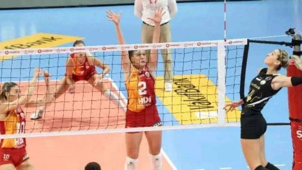 VakıfBank, Galatasaray'a set vermedi