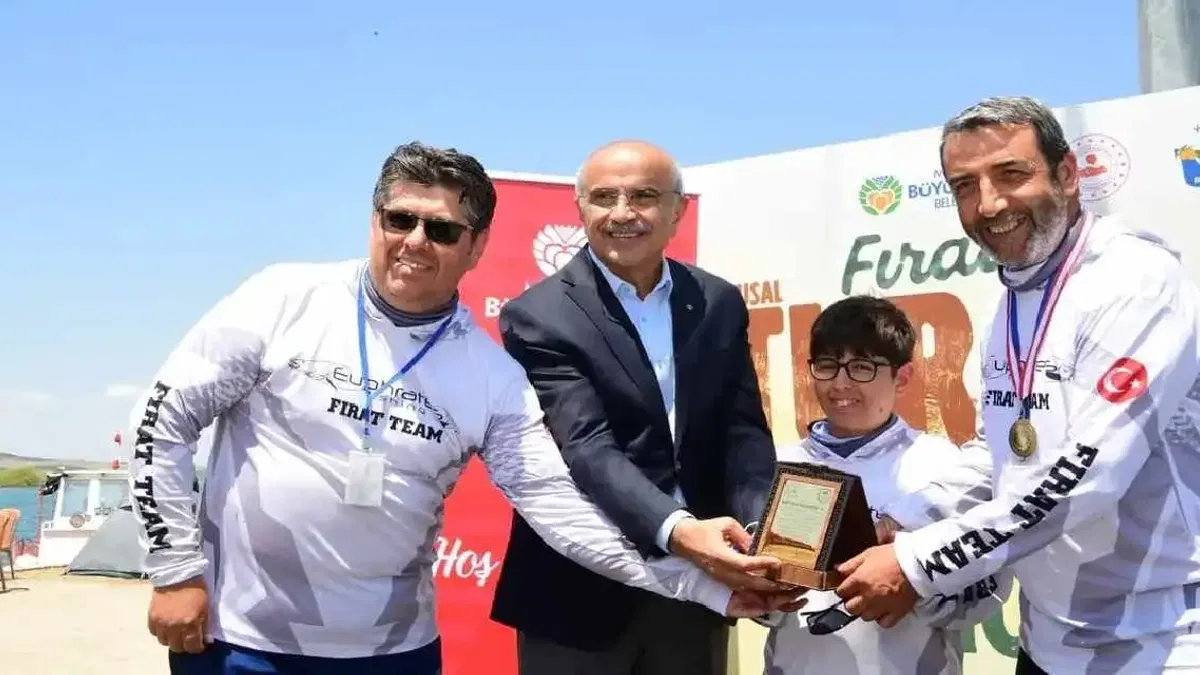 Malatya'da sınırları aşan turna balığı heyecanı