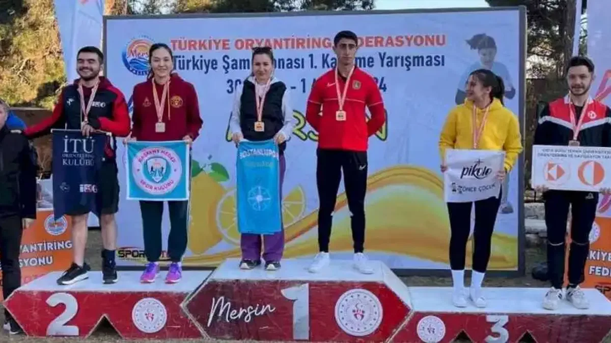Oryantiringe Bostanlıspor damgası