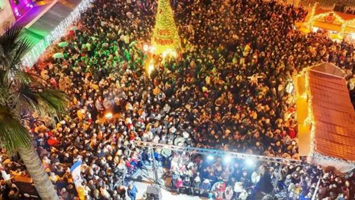Mudanya yeni yıla tarihi meydanda 'merhaba' dedi