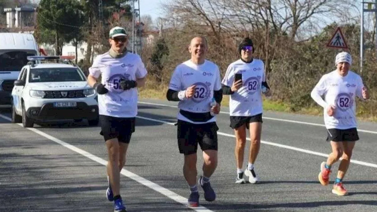 Dünya Ordulular Günü’nde 52 kilometrelik koşu