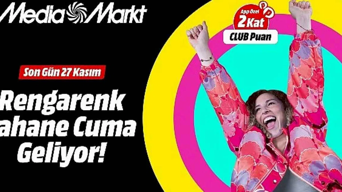 MediaMarkt'ın Rengârenk Şahane Cuma'sı için geri sayım başladı!