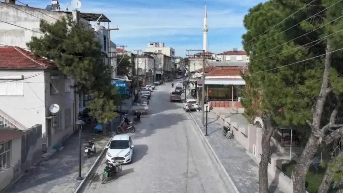 Manisa Zeytinliova’nın sokakları yenilendi