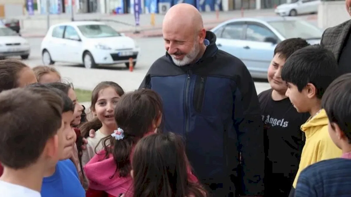 Kayseri Kocasinan'da toprakla büyüyen çocuklar mutlu