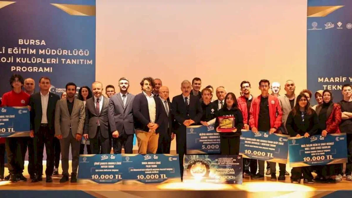Bursa'da Teknoloji Kulüpleri'ne tanıtım programı