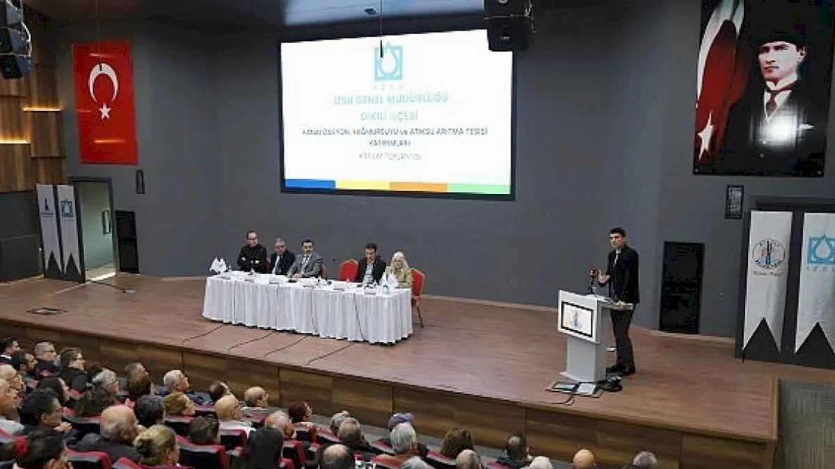 İZSU'dan Dikili'ye 66 milyon Euro'luk dev yatırım