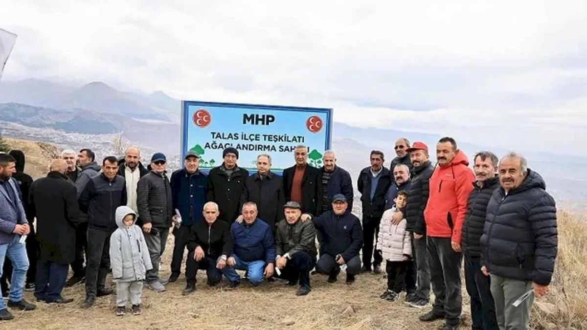 Kayseri Talas'ta yeşil seferberlik