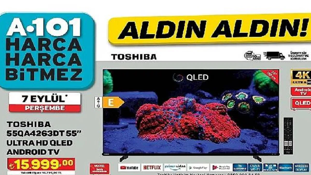 A101 Eylül Ayını Birbirinden Avantajlı Teknolojik Ürünlerle Karşılıyor