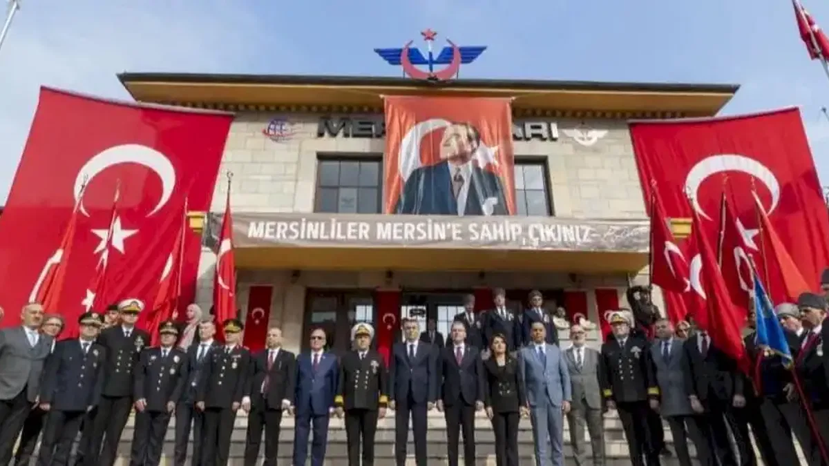 Mersin’de Atatürk’ün ziyaretinin 103. yılı kutlandı