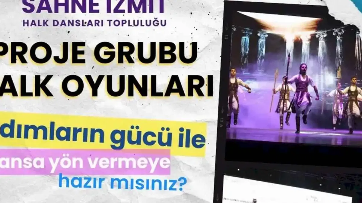 İzmit dans ediyor, sahne İzmit yeni dansçılarını bekliyor