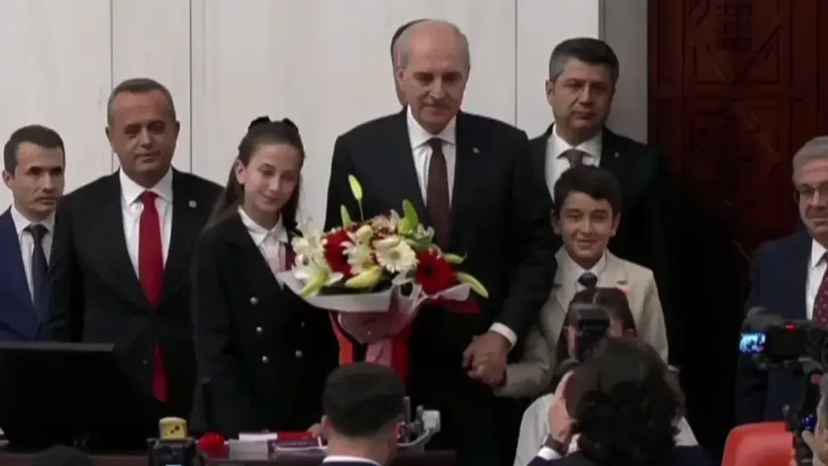 TBMM'de Meclis’i çocuklar yönetti!