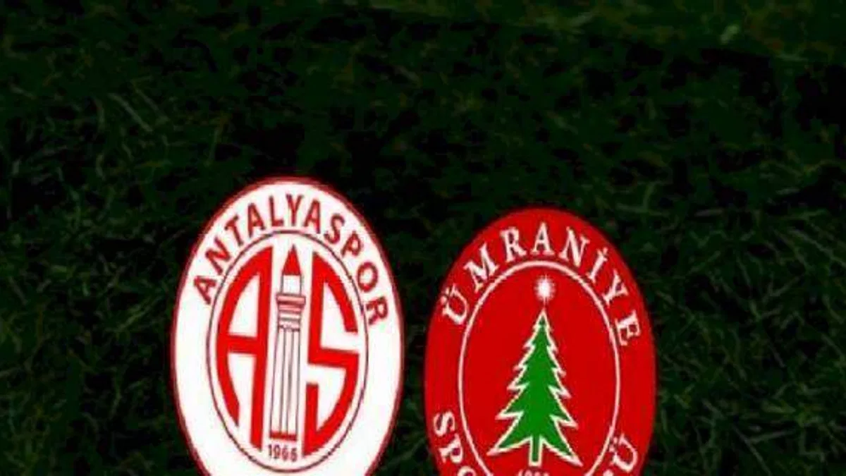 Antalyaspor - Ümraniyespor maçı | CANLI
