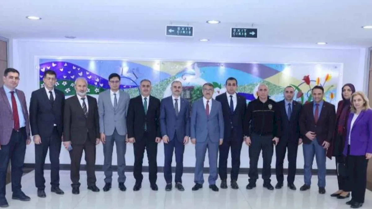 Kaymakam Önal ve kurum müdürlerinden Çiftçi’ye ziyaret