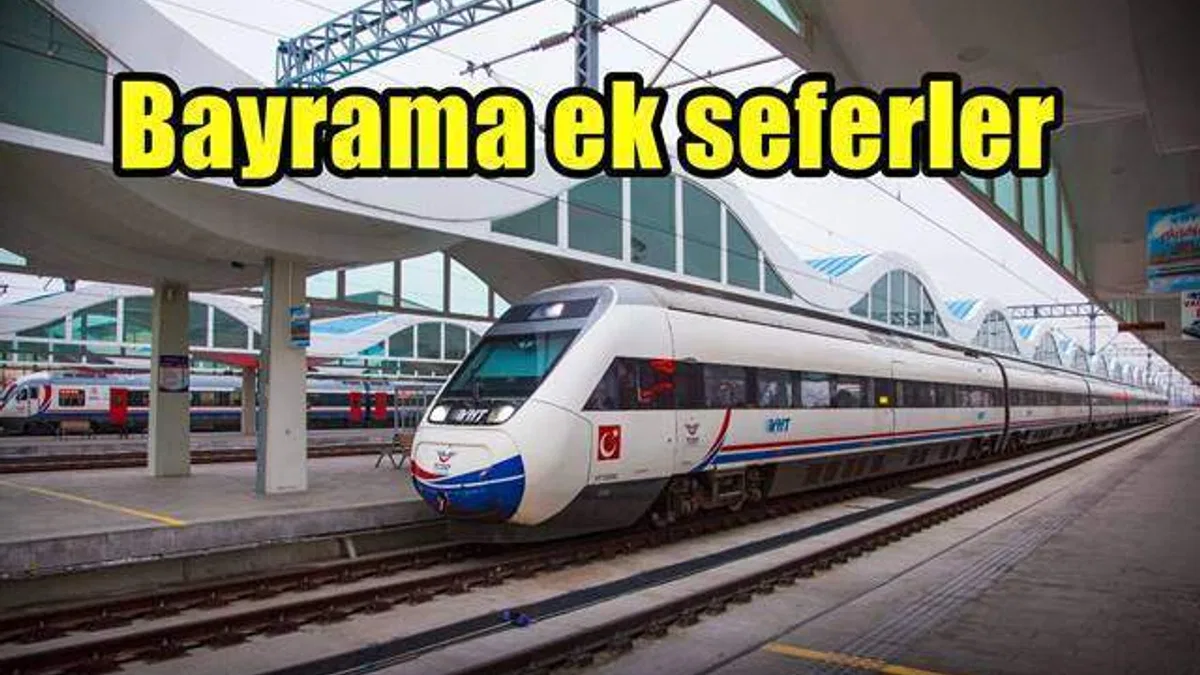 Trenlere Ramazan Bayramı düzenlemesi