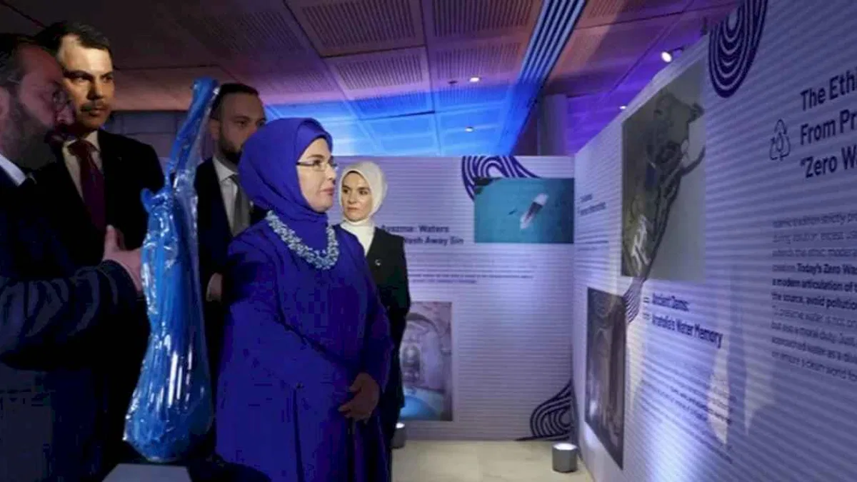 Türkiye'den New York'ta "Sıfır Atık Mavi-Damla Damla" Sergisi'