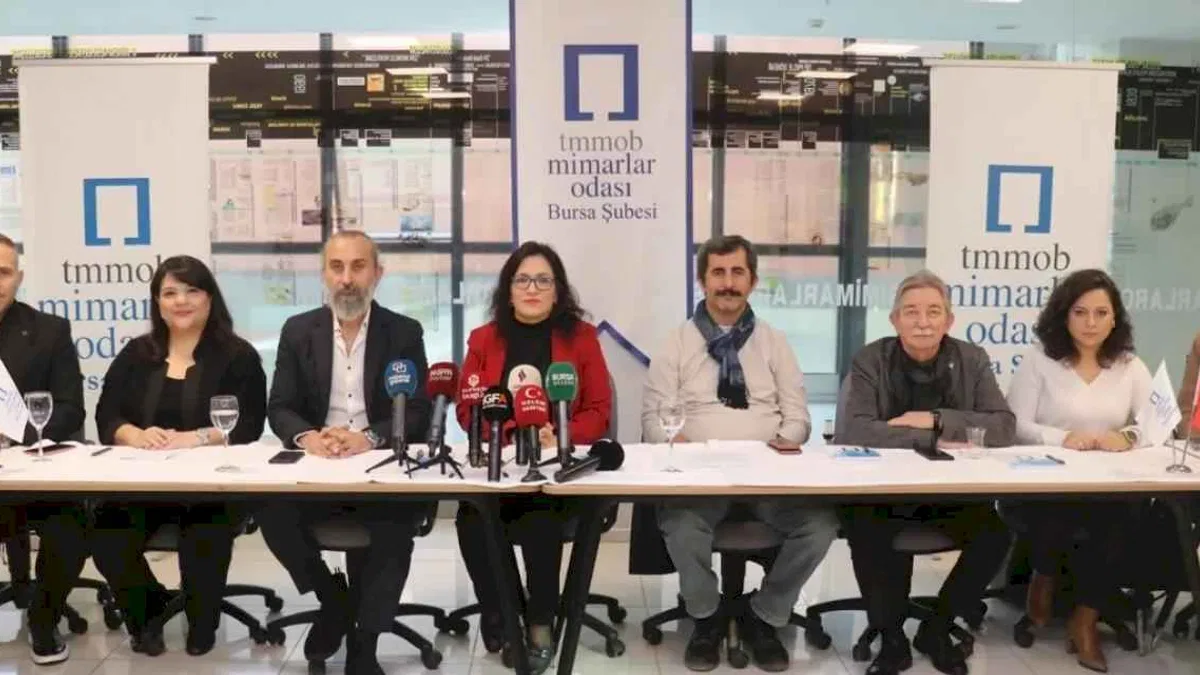 Bursalı mimarlardan 'imar affı' girişimine itiraz!