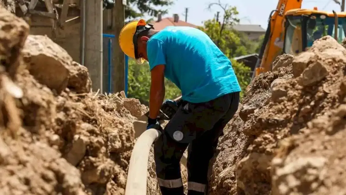 Sakarya Taraklı İçdedeler’e 2.500 metrelik altyapı güçlendirmesi