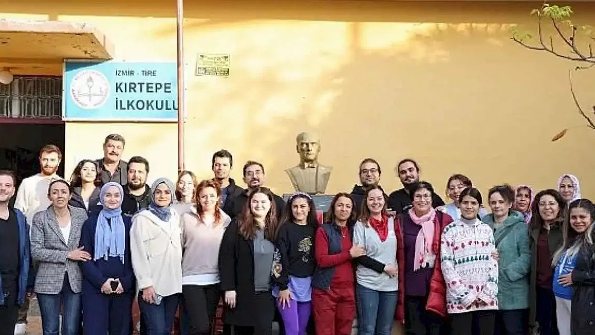 Depark'tan Anlamlı Dokunuş: Köy Okulunu Yenilediler
