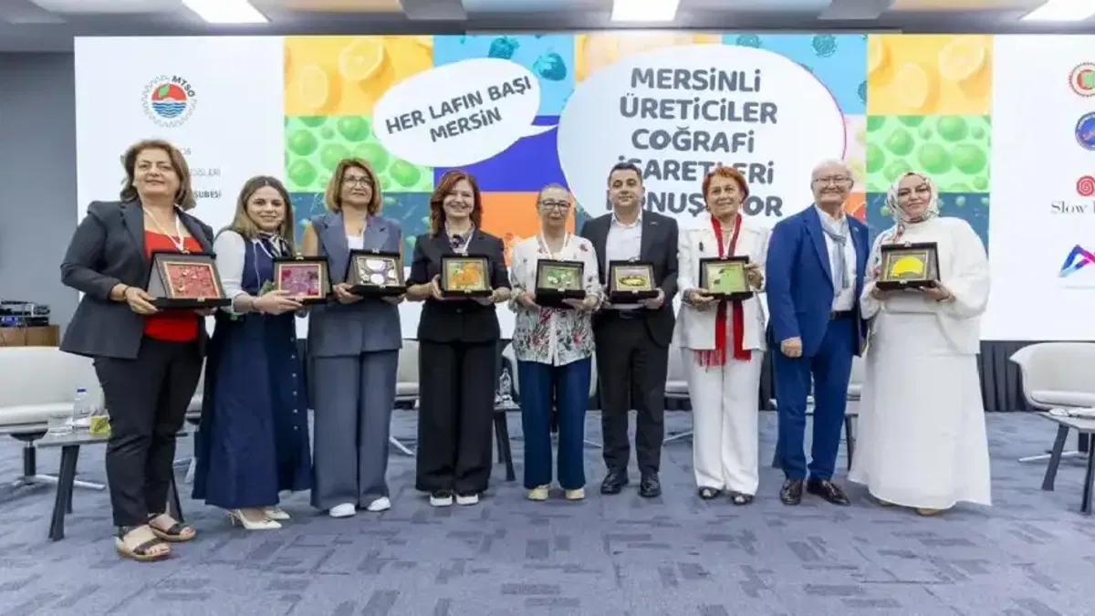 Mersinli üreticiler coğrafi işaretleri konuştu