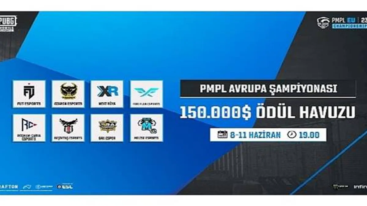 Türk Takımları PMPL Avrupa Şampiyonası'nda Büyük Ödül İçin Yarışacak