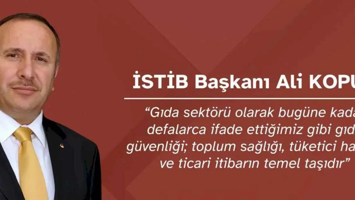 Ali Kopuz: Gıda Güvenliği Toplum Sağlığının Temel Taşıdır