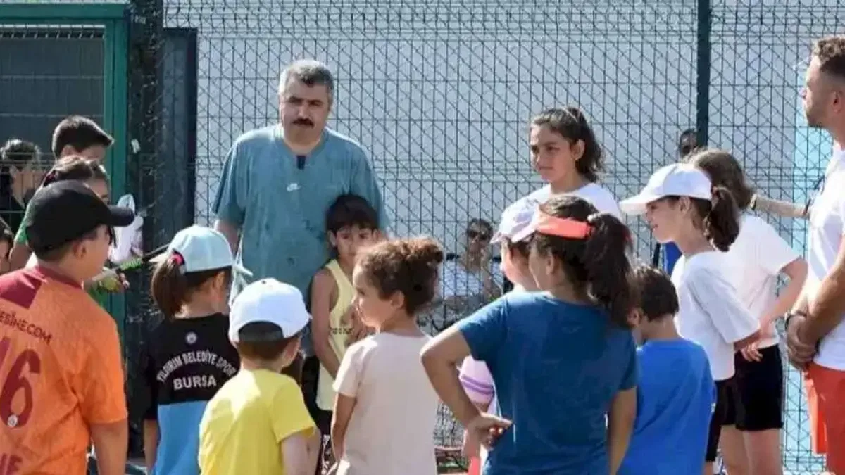 Bursa Yıldırım'a yeni tenis kortu müjdesi