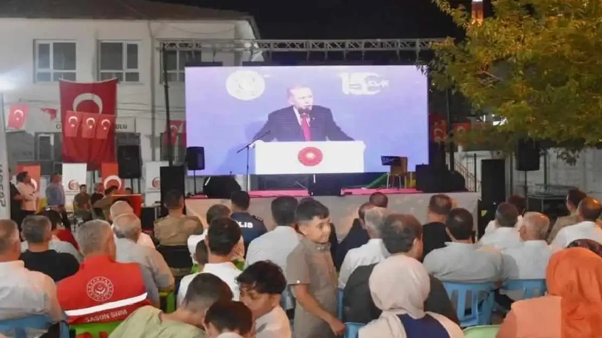 Sason 15 Temmuz'un 10. yılında da meydanlardaydı