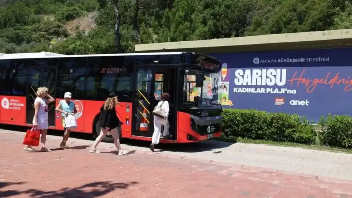 Antalya'da 15 dakikada bir ring seferi düzenleniyor