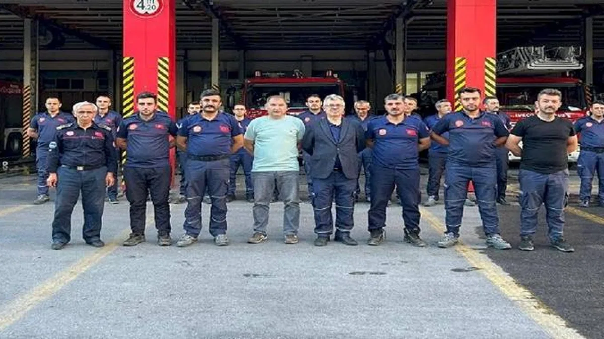 Antalya'yı söndüren Kayseri itfaiyesi kente döndü