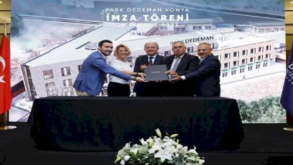 Park Dedeman Konya için imzalar atıldı