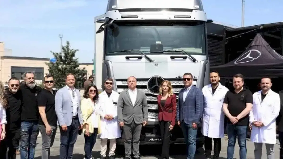 Sağlık Bakım Tırı, kamyon şoförleri için marşa bastı