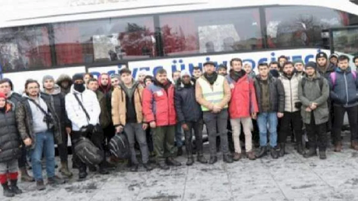 ERÜ’den deprem bölgesine yardım eli
