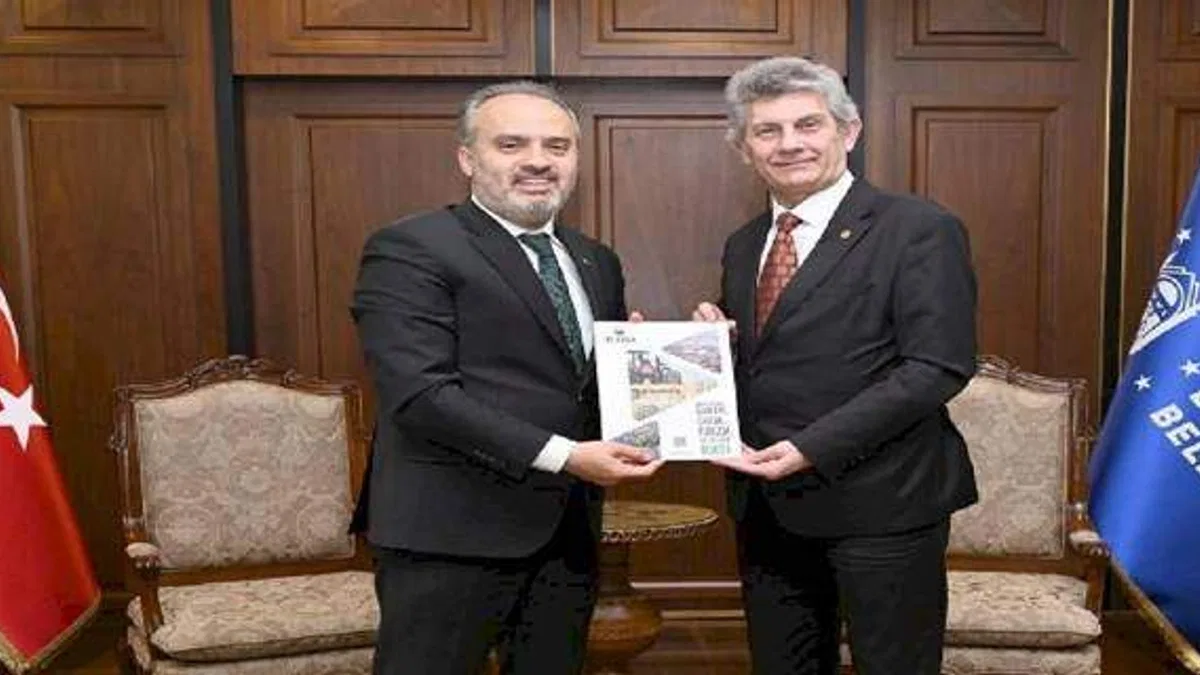 BUSİAD'ın Bursa Vizyonu Başkan Aktaş’a sunuldu