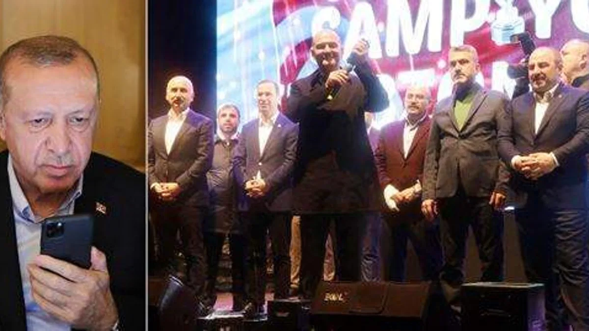 Cumhurbaşkanı Erdoğan, Trabzonspor taraftarlarına seslendi