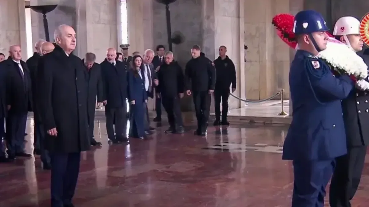 TBMM'den 'egemenlik milletindir' vurgusu... Devlet erkanı Ata'nın huzurunda