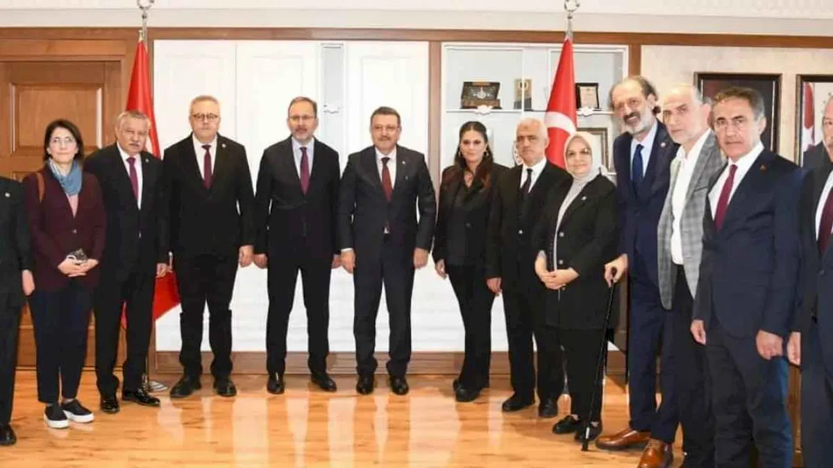 TBMM heyetinden Trabzon Büyükşehir’e ziyaret