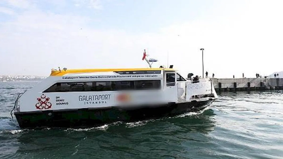Galataport İstanbul ve Şehir Hatları iş birliği ile deniz ulaşımında yeni konsept: Galataport İstanbul Deniz Dolmuş