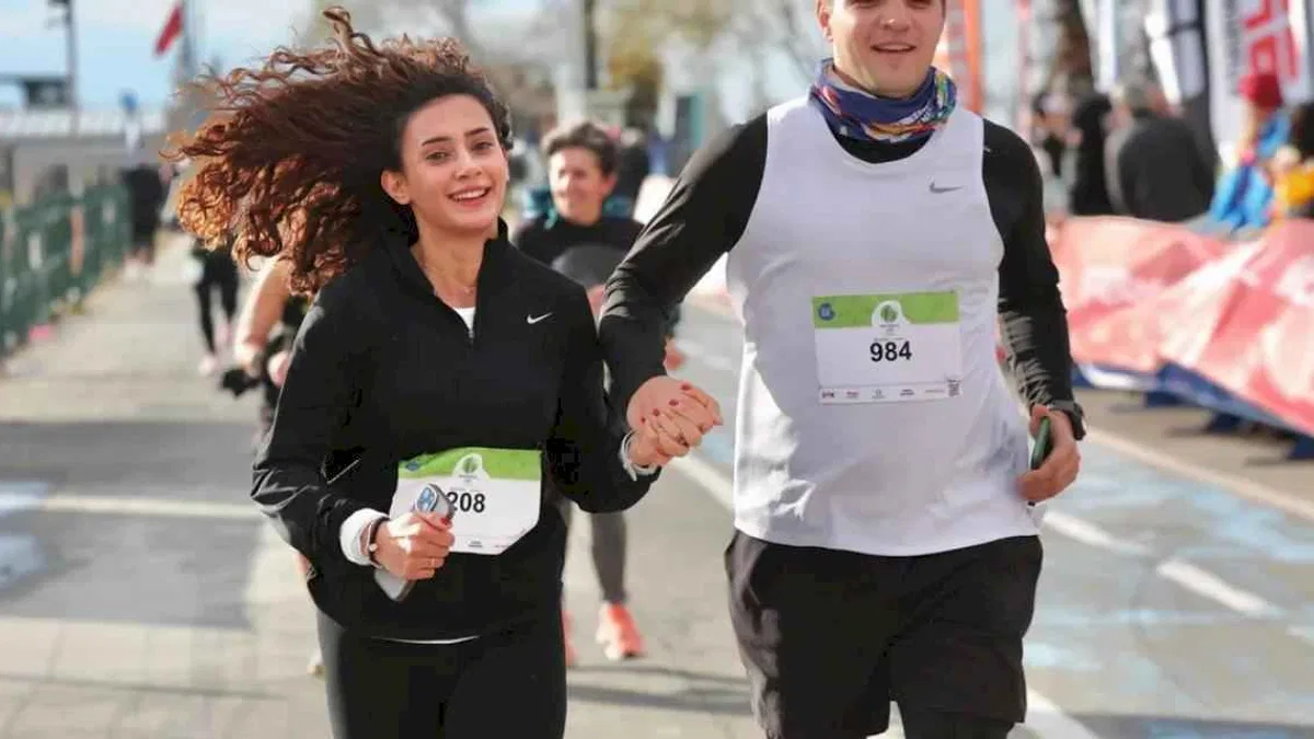 İstanbul Bakırköy'de 'Öğretmenler Günü' koşusu