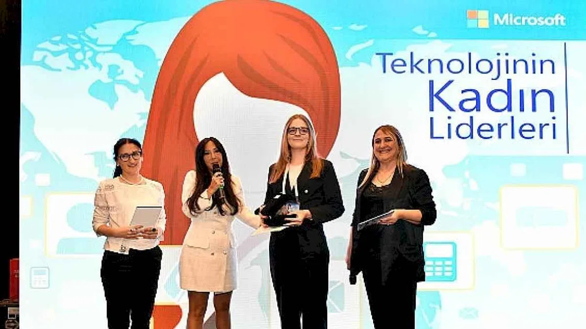 Microsoft Türkiye'nin düzenlediği "Teknolojinin Kadın Liderleri" yarışmasının kazananları belli oldu