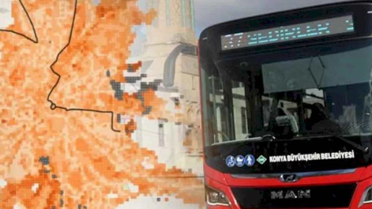 Konya toplu ulaşımda örnek şehir